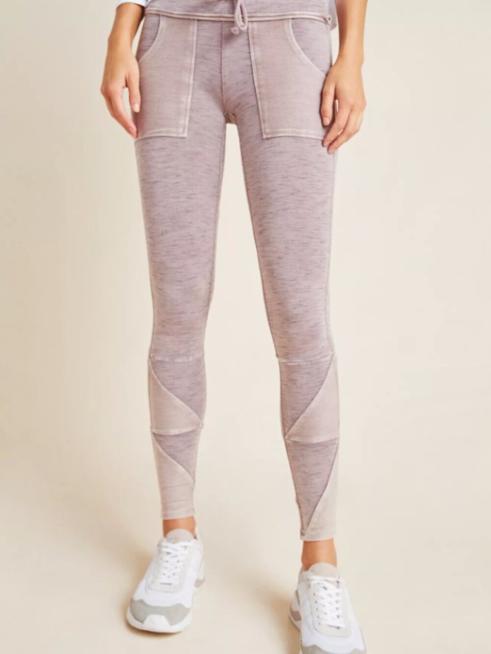 Free People Movement Kyoto Leggings Mushroom Colorway Mauve Pink Size XS